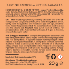 Easy Fix szempilla lifting ragasztó balzsam - Peach Madness
