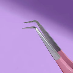 Nano Contour Angled szempilla csipesz