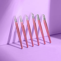 Nano Contour Curve hajlított szempilla csipesz