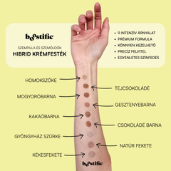 Gyöngyház szürke hibrid szemöldök krémfesték