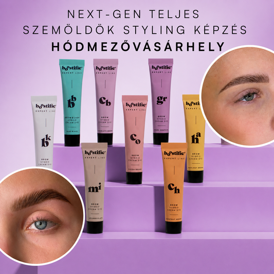 Next-Gen Pro teljes szemöldök styling képzés - Hódmezővásárhely