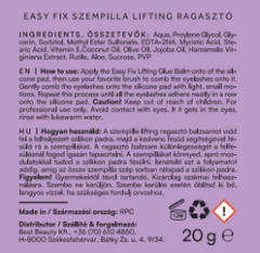 Easy Fix szempilla lifting ragasztó balzsam - Grape Love