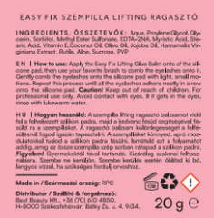 Easy Fix szempilla lifting ragasztó balzsam - Strawberry Kiss