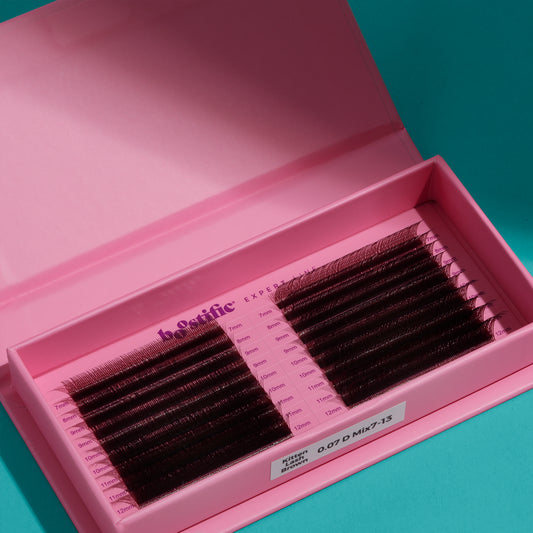 Kitten Lashes promade szempilla - Foxy eye & Kitten eye - Barna
