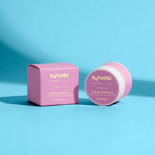 Krémes műszempilla leoldó