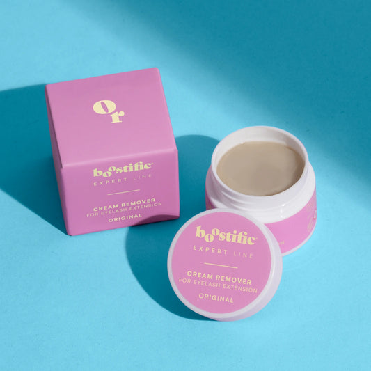 Krémes műszempilla leoldó