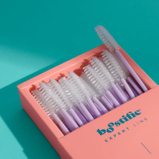 Eldobható szempilla fésű