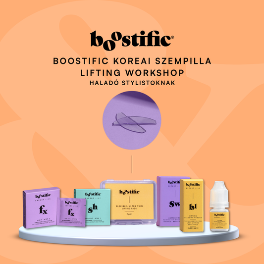 Boostific Koreai Szempilla Lifting Workshop – haladó stylistoknak