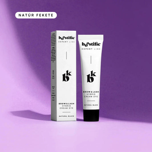 Natúr Fekete Hibrid Szemöldök és Szempilla Krémfesték