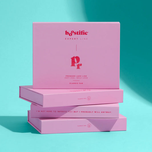 Laser-Wrapped Promade szempilla közepesen nyitott 2D 0.10